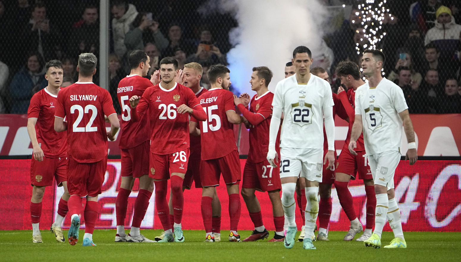 Potop Srbije u Moskvi VIDEO