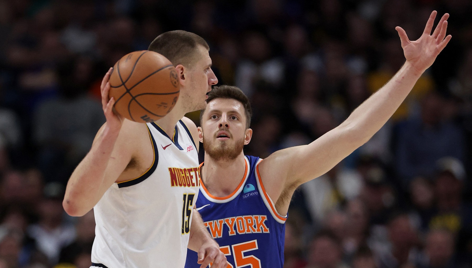 Jokić o "onoj" asistenciji: Nisam ga video, samo sam bacio loptu