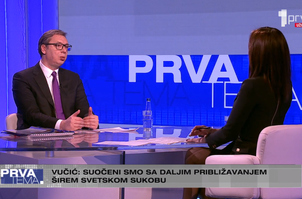 Vučić o navodima Kurtija da Srbija ulazi u rat: "Putin će im ispostaviti račun oko Kosova"