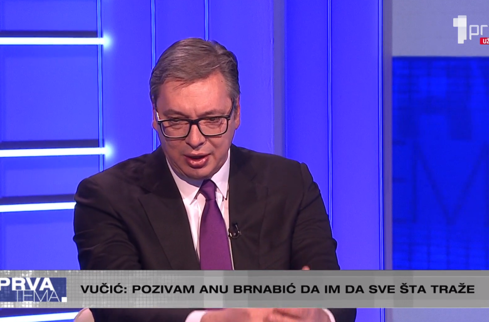 Vučić o krađi i gađanju toalet papirom: "I oni znaju koliko su uprskali"
