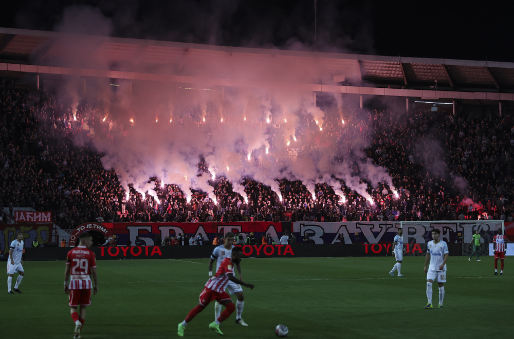 Bakljada Delija, uzvratili i navijači Zenita FOTO