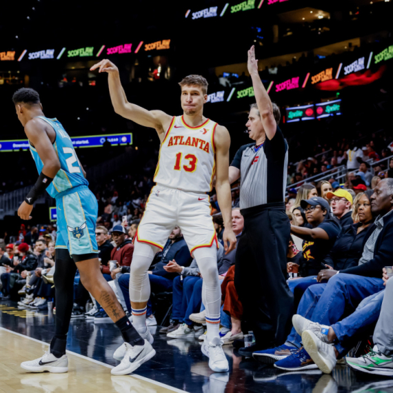 Pokuševski efikasniji od Micića – Bogdan i Atlanta na +41 protiv Hornetsa