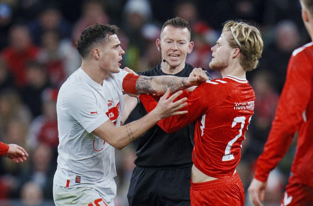 Džaka "poludeo" zbog poteza Danca: Zar se to radi u prijateljskoj utakmici?