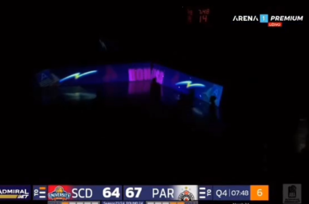 Neobična situacija – potpuni mrak u "Morači" VIDEO