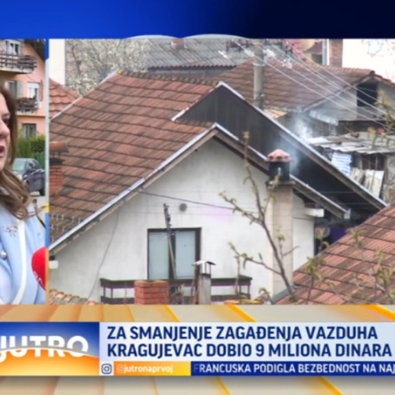 Kragujevac dobio 9 miliona dinara za smanjenje zagađenja vazduha VIDEO