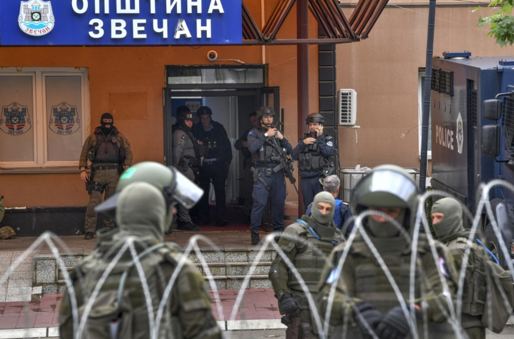 Eksplozija u blizini Opštine Zvečan