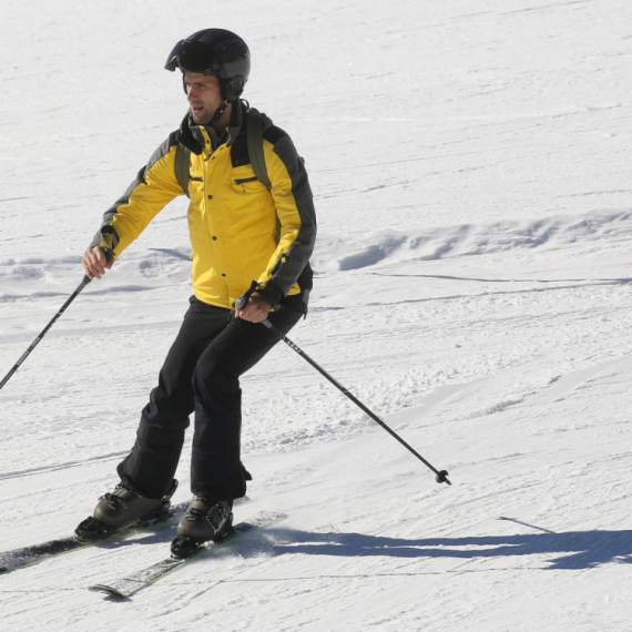 Novak opet na Kopaoniku, ali na skijama FOTO