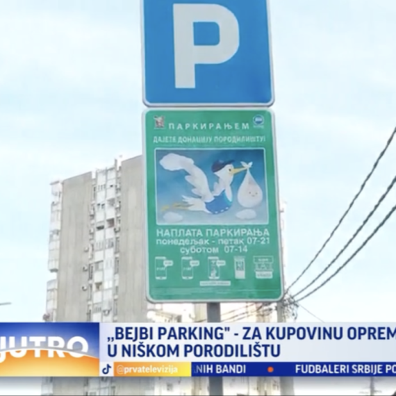 "Bejbi parking": Novcem od parkiranja kupuje se oprema za niško porodilište