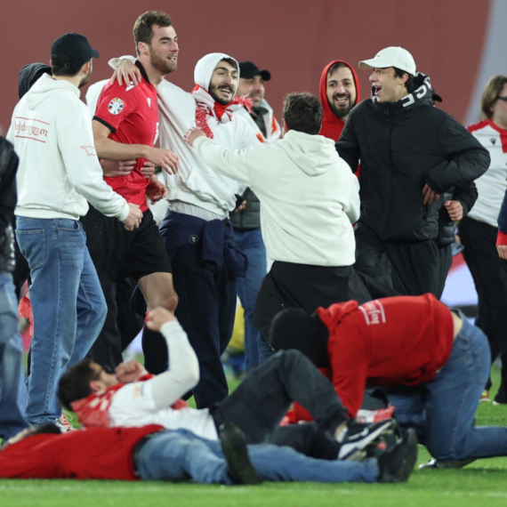 Neviđeno slavlje u Tbilisiju posle plasmana Gruzije na EP VIDEO