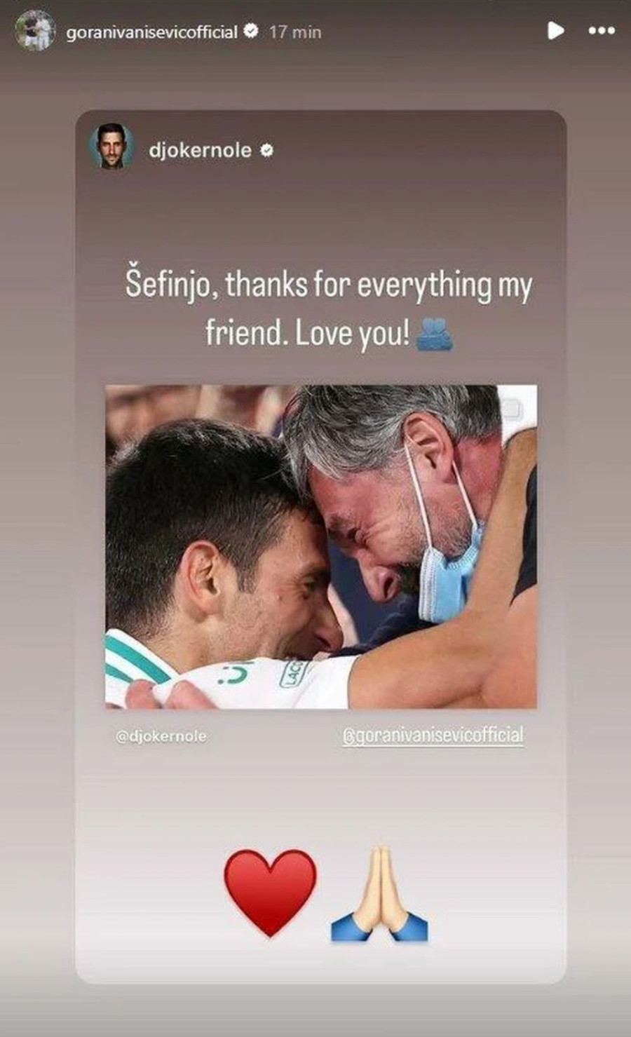 Oglasio se Ivanišević – bez ijedne reči