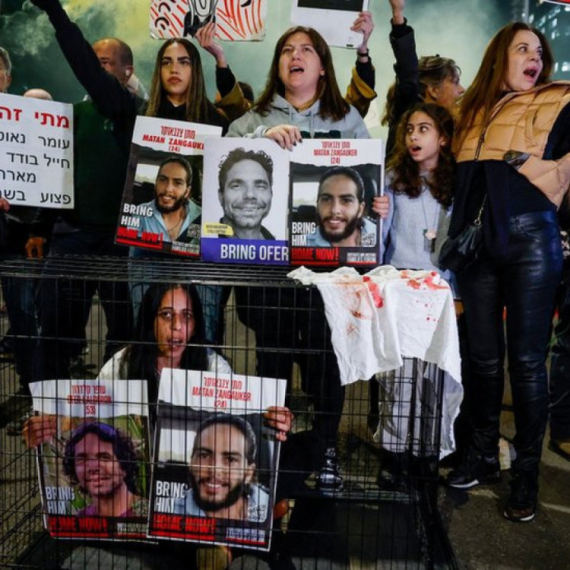 Izrael i Palestinci: Rođaci zarobljenih Izraelaca uhapšeni na protestu zbog prekida pregovora u Gazi