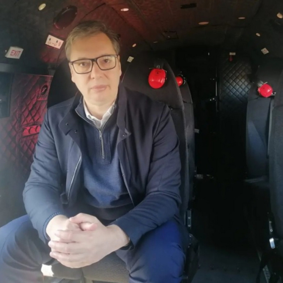 Vučić na putu za Pirot: "Danas je dobar dan za Srbiju"