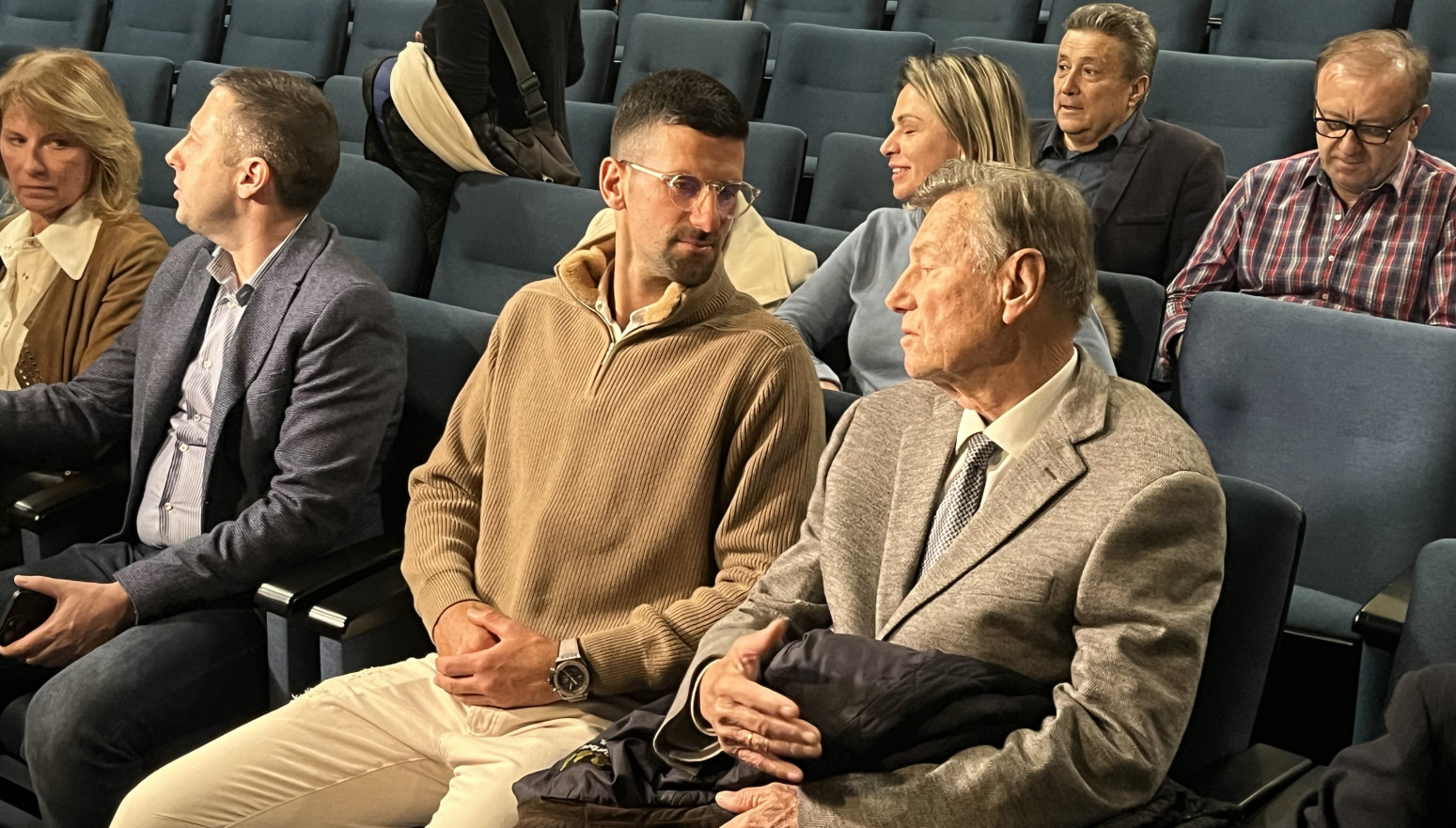 Đoković na projekciji filma "Nikola Pilić - Legenda" FOTO/VIDEO