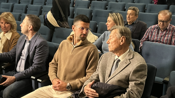 Đoković na projekciji filma "Nikola Pilić - Legenda" FOTO/VIDEO