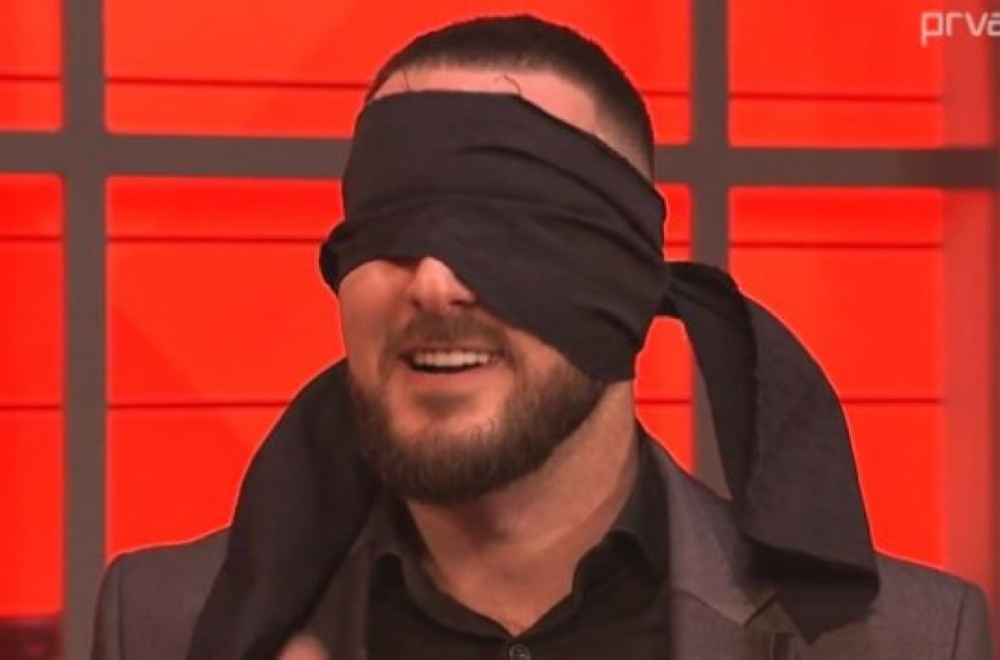 Boki stavio Nemanji povez preko očiju, a onda je u studiju počelo ludilo
