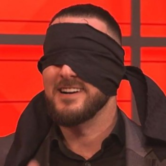 Boki stavio Nemanji povez preko očiju, a onda je u studiju počelo ludilo