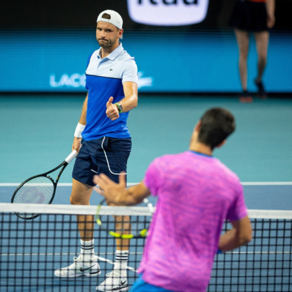 Šok u Majamiju: Dimitrov izbacio Alkarasa!