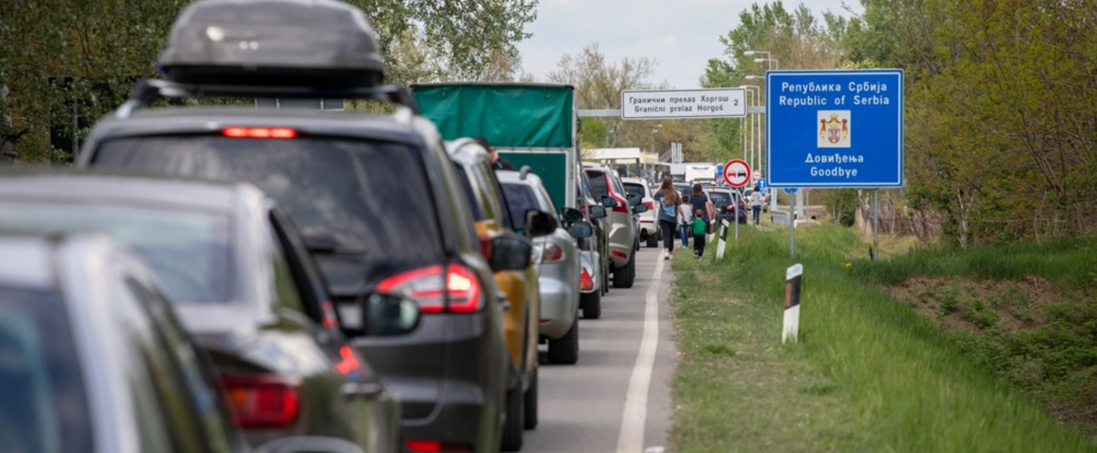 Kolone za ulazak u Srbiju, špic tek sledi FOTO