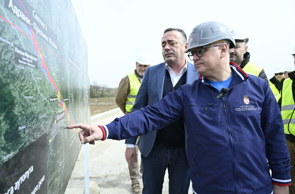 Vesić: Izgradnja Moravskog koridora teče po planu, ove godine novih 50 kilometara