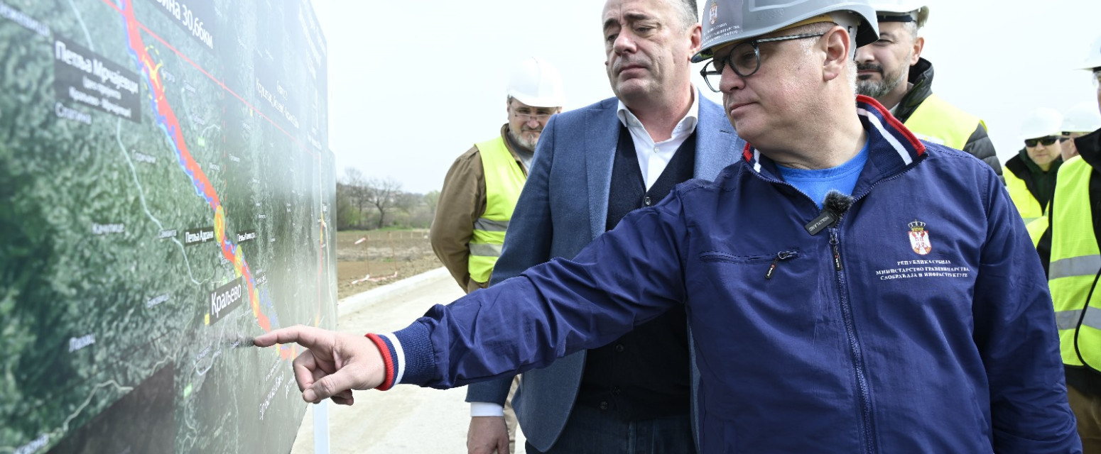 Vesić: Izgradnja Moravskog koridora teče po planu, ove godine novih 50 kilometara