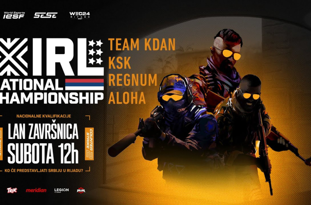 Spremite se za LAN završnicu nacionalnih CS2 kvalifikacija – krećemo 30.03. u 12:00!