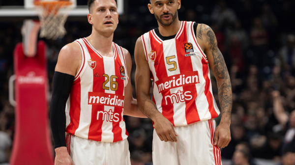 Zvezda "skupo" prodala kožu u Madridu – Nedović i Musa po 30 poena