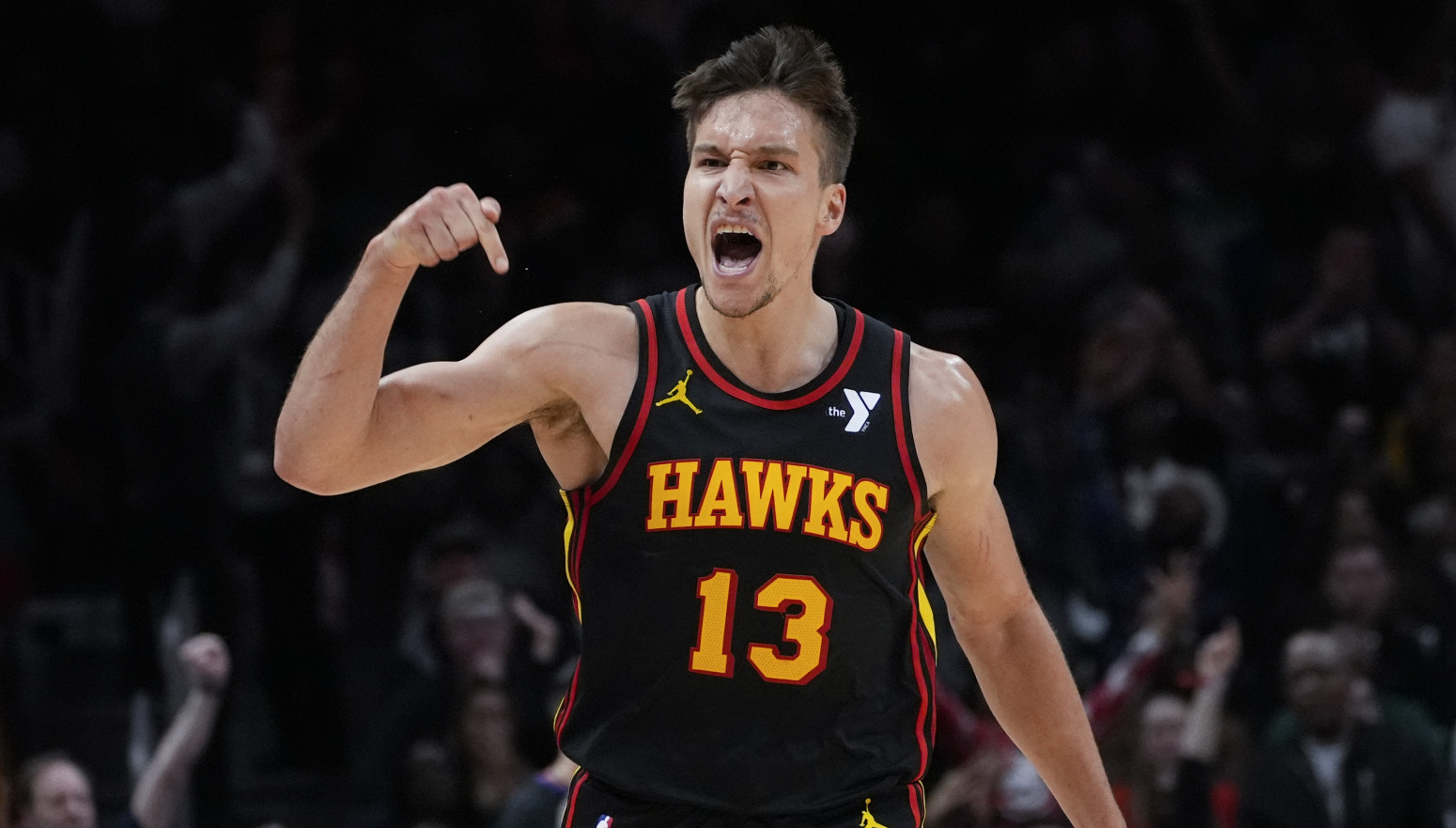 Janis i Bogdan razmenili dresove posle šuterskog obračuna VIDEO