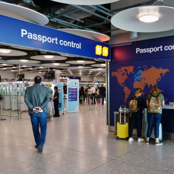 Dva aerodroma uklonila pasoške kontrole za građane EU