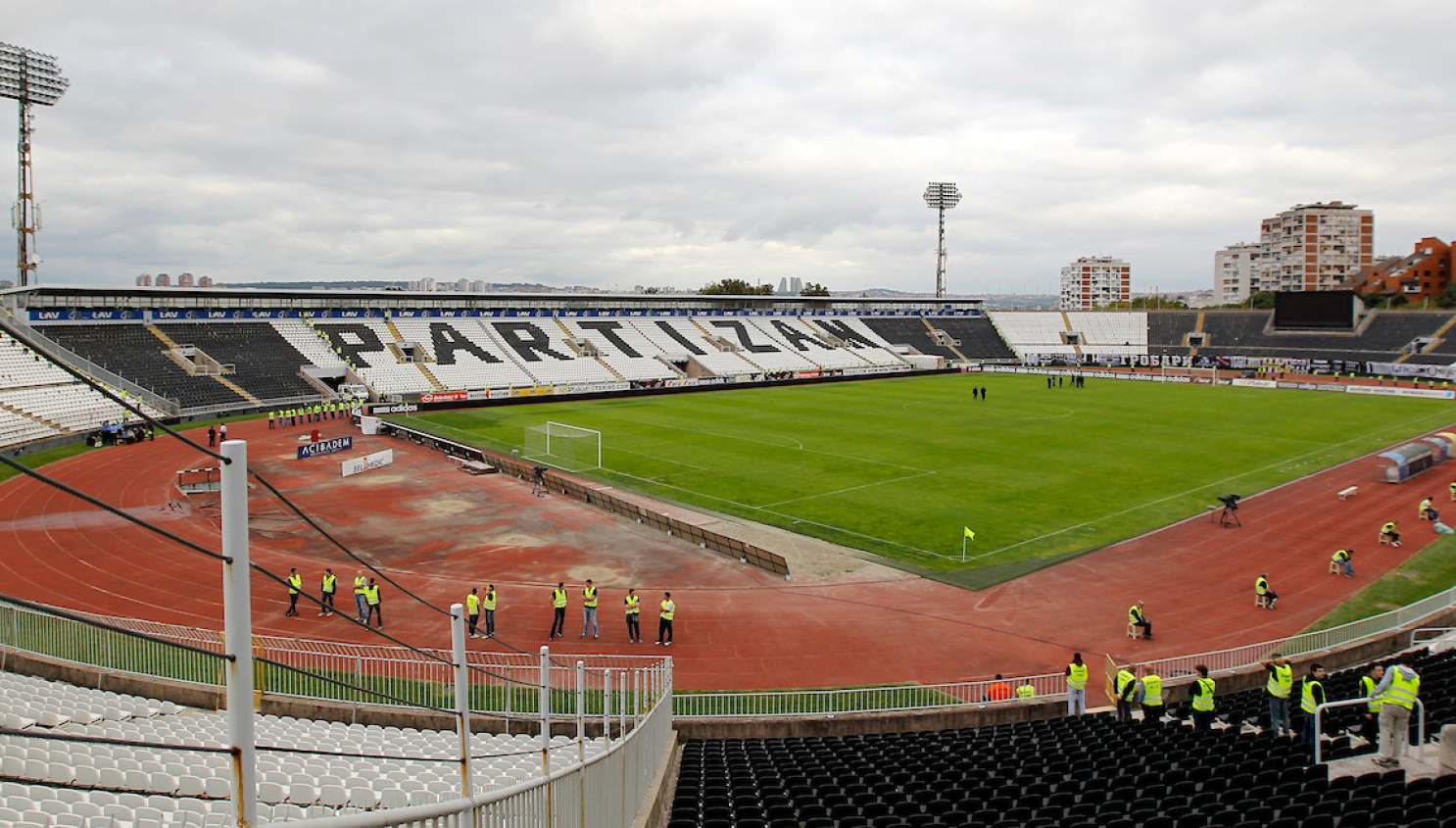 "Sanjam stadion u Humskoj na kom bi igrali i košarkaši Partizana"