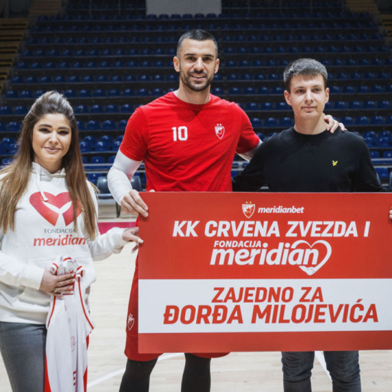 Zajedno za Đorđa Milojevića: Meridian fondacija i Crvena zvezda uručili vrednu donaciju VIDEO