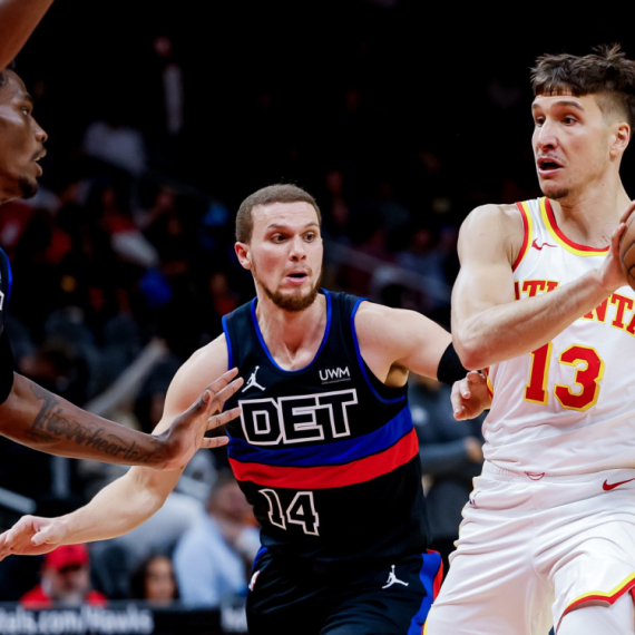 Loše veče Bogdanovića – Atlanta "preživela" 50 poena rezerviste Pistonsa VIDEO