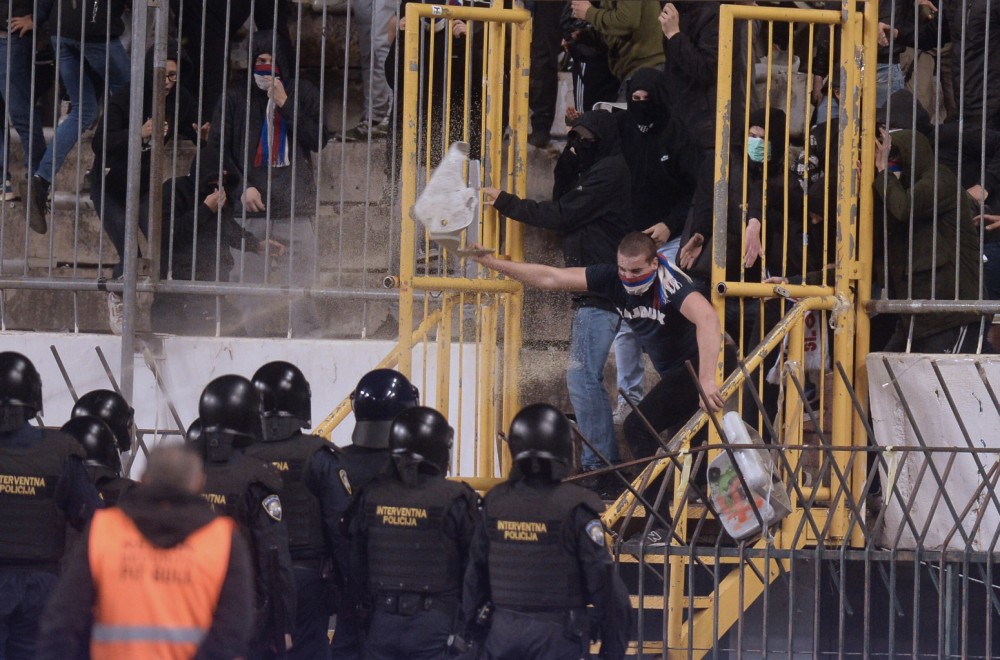 Epilog divljanja Torcide – 51 uhapšen huligan, tri povređena policajca