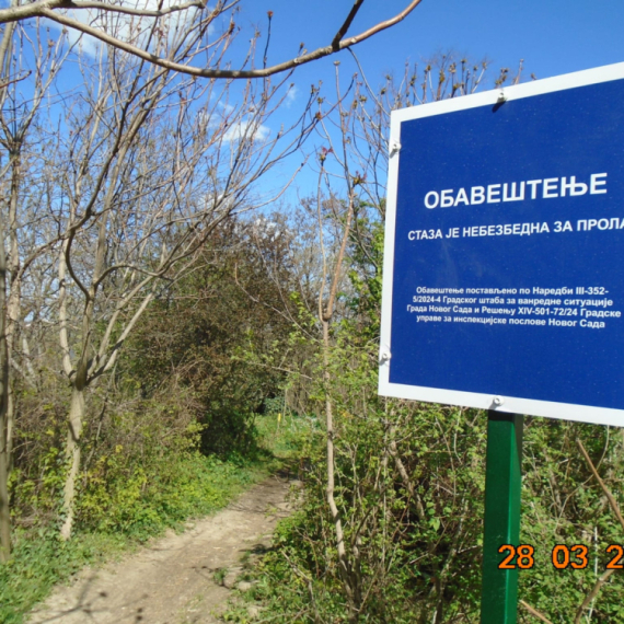 Angažovani stručnjaci za sanaciju klizišta u Kameničkom parku