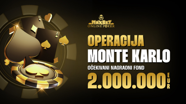"Operacija Monte Karlo" – MaxBet vas vodi u najluksuzniji svet poker avanture