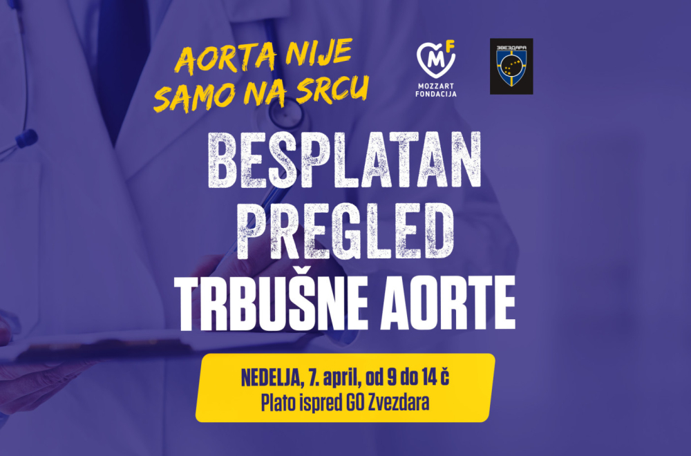 Besplatni pregledi trbušne aorte: Aneurizma ne boli, ali odnosi živote