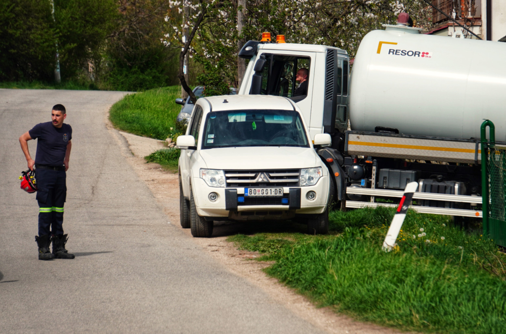 Relatives arrived at the house of the suspect in the murder of little Danka