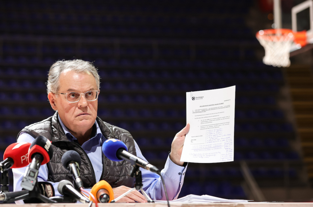 Čovićev plan za srpsku košarku na 20 strana