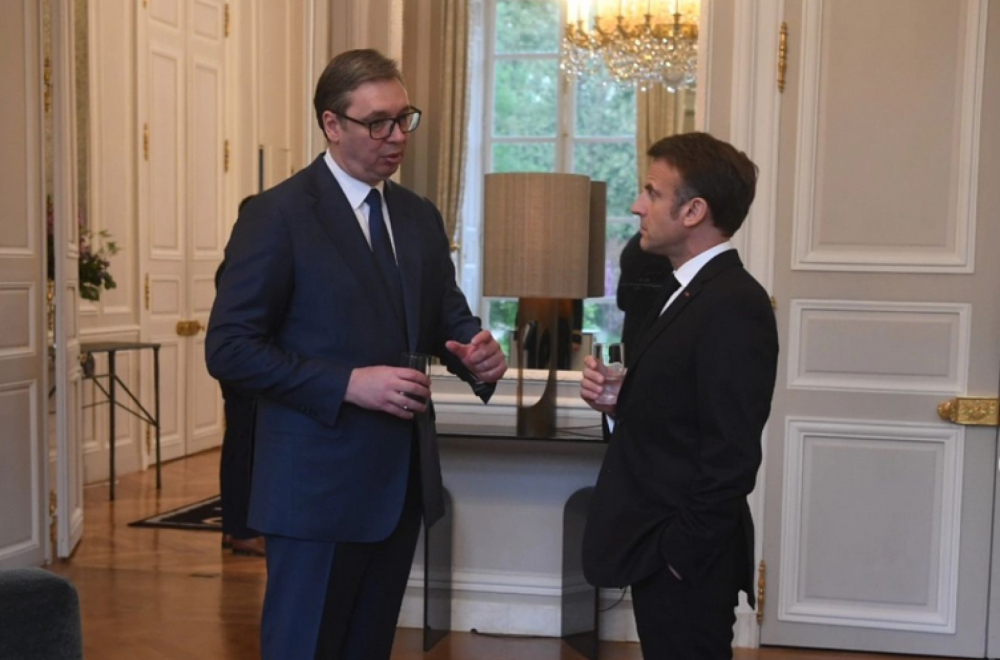 Vučić razgovarao sa Makronom: "Očekujem da će Francuska podržati Srbiju" FOTO/VIDEO