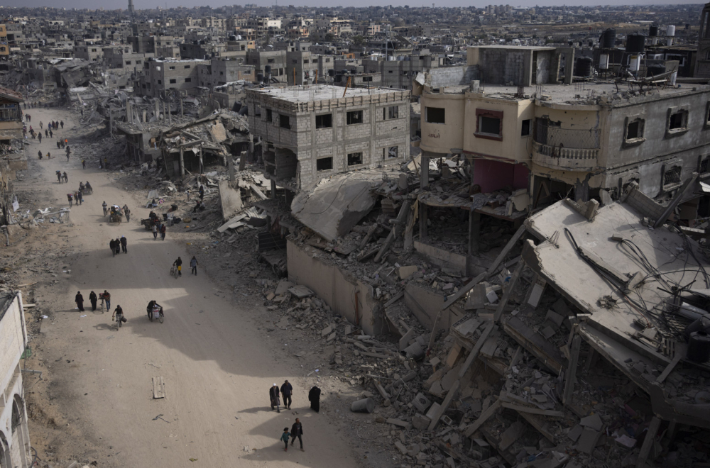 "We, heads of state, demand immediate, unconditional implementation of Resolution 2728 of UN Security Council