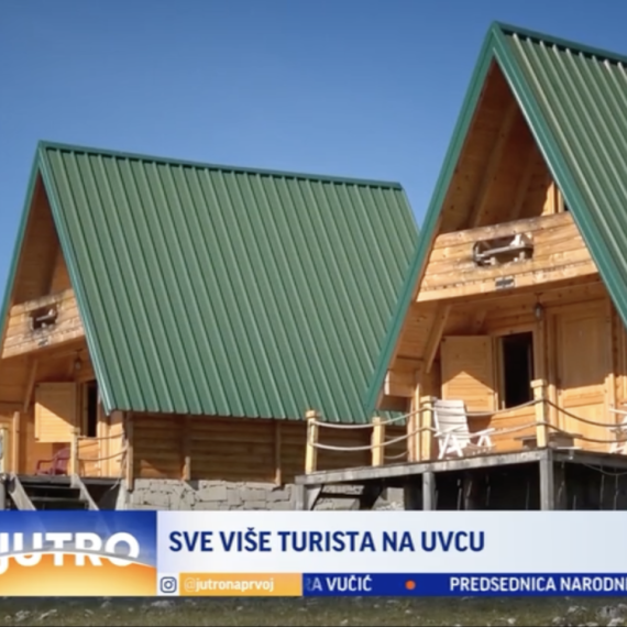 Sve više turista na Uvcu  VIDEO
