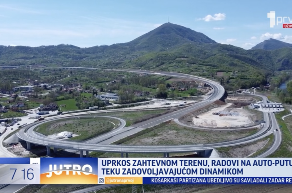 Radovi na auto-putu teku zadovoljavajućom dinamikom VIDEO