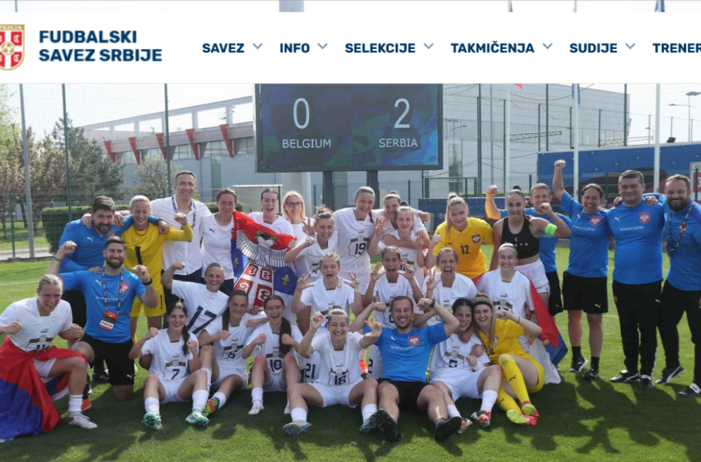 Srpske fudbalerke preko Belgije otišle na EURO