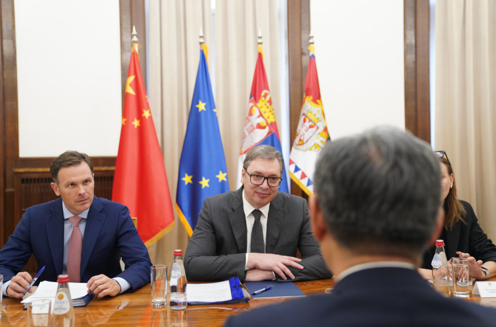 Vučić se sastao sa Ventaom: "Ponosan sam na saradnju sa Kinom"