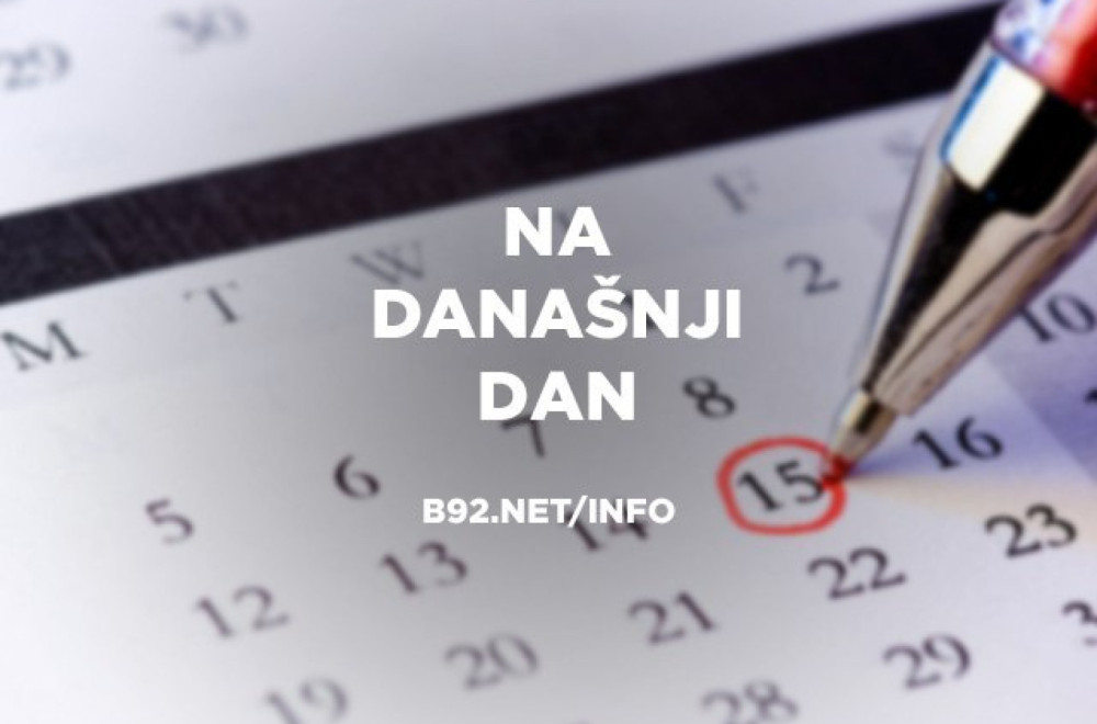 Na današnji dan, 3. maj