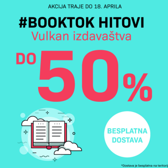 BookTok hitovi Vulkan izdavaštva na popustu do 50%