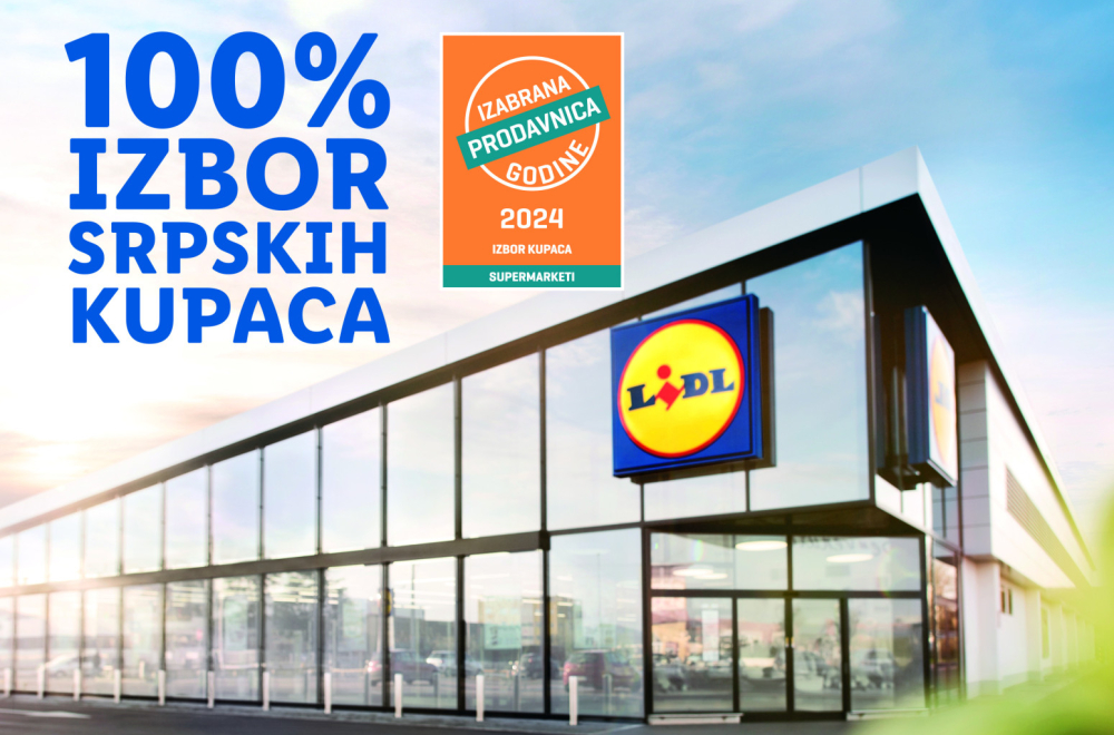 Potrošači ocenili: Lidl je "Izabrana prodavnica godine"
