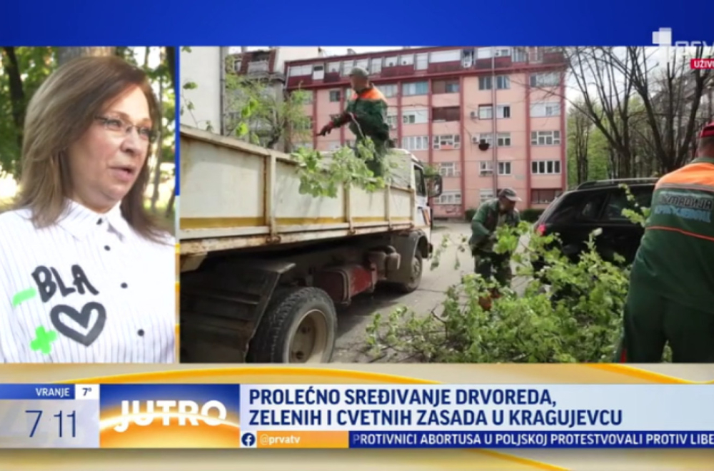 Sezona počela ranije: Prolećno sređivanje širom Kragujevca VIDEO