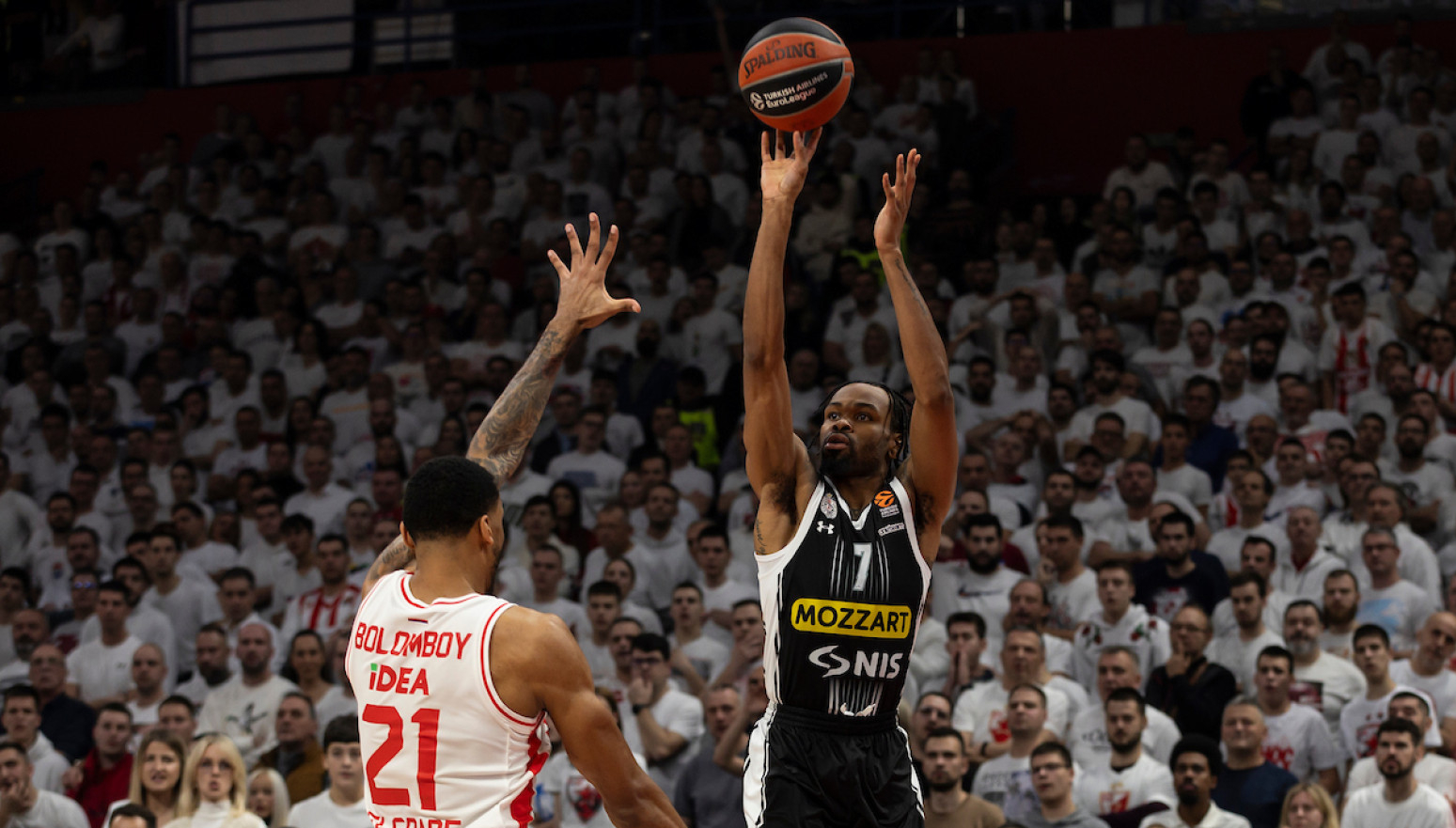 Evroliga ne laže – Panter najbolji u Partizanu, Bolomboj predvodi crveno-bele