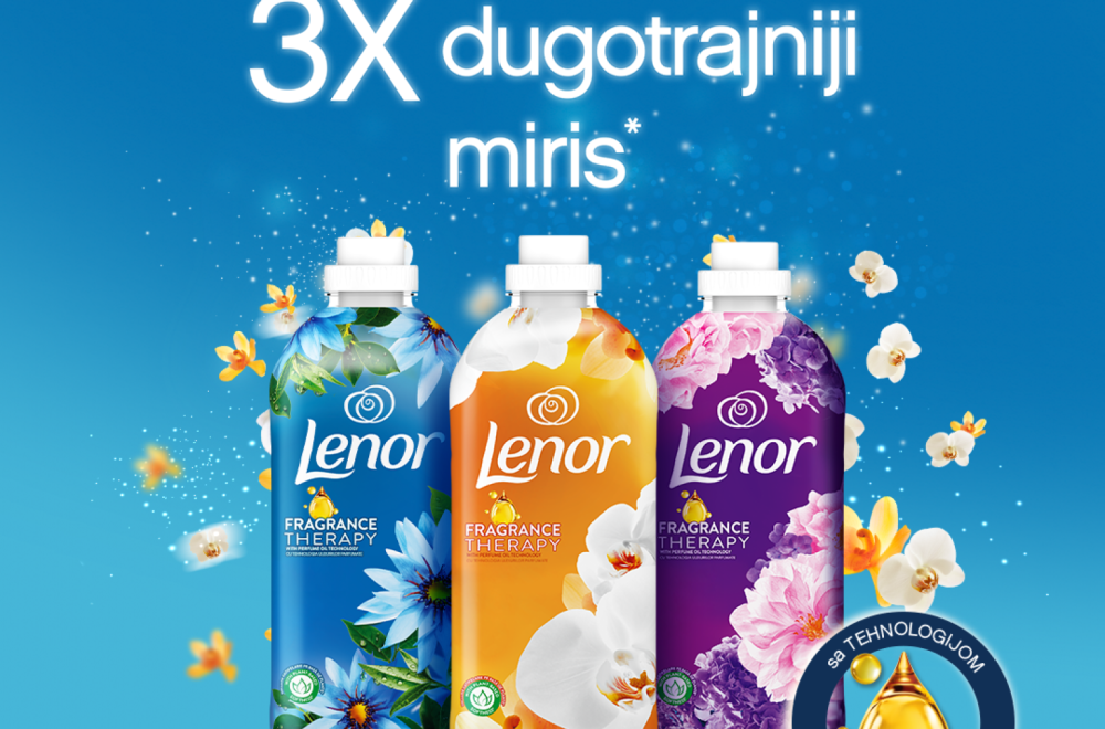 Nova Lenor Fragrance Therapy kolekcija prati vas tokom čitavog dana