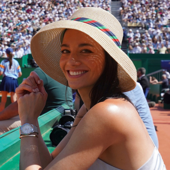 Atraktivna novinarka uslikana sa Grigorom Dimitrovim FOTO